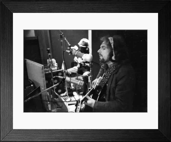 Framed Print : Recording Legends Framed Print : Recording Legends