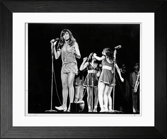 Framed Print : Ike & Tina Turner At The Greek