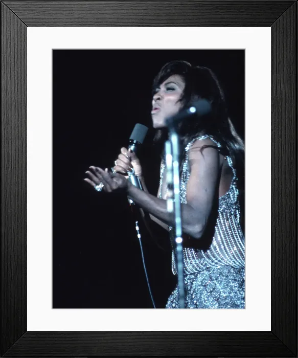 Framed Print : Ike & Tina At The Greek Theatre