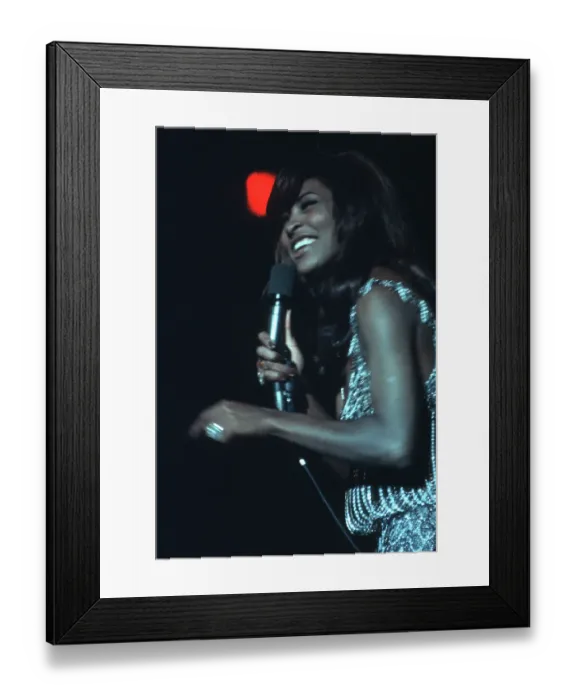 Framed Print : Ike & Tina At The Greek Theatre