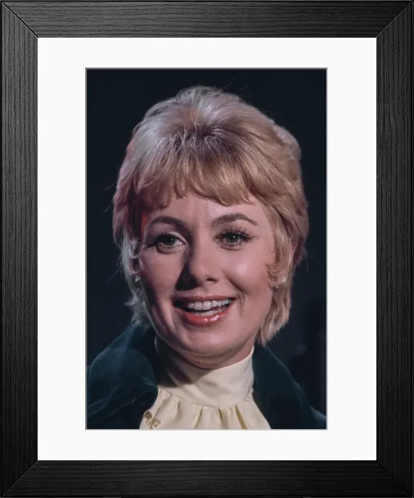 Framed Print : Shirley Jones, American Actress & Singer Framed Print : Shirley Jones, American Actress & Singer