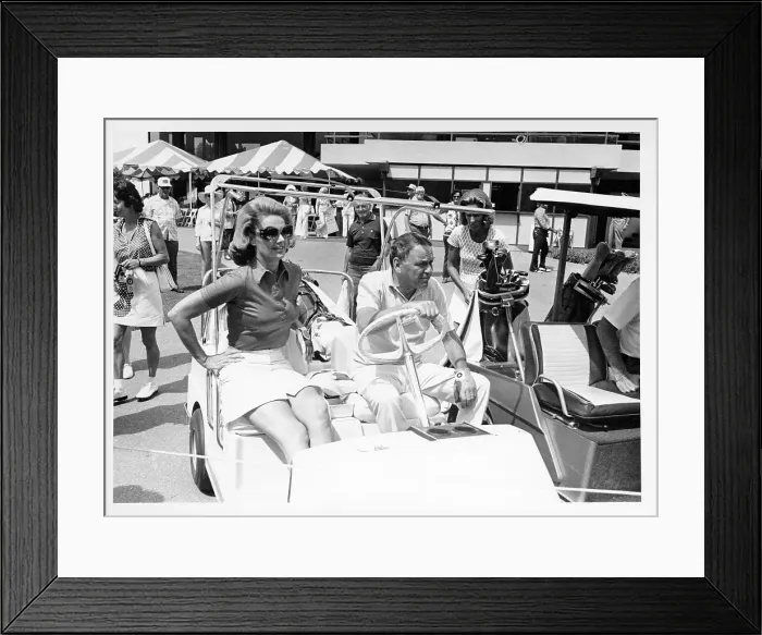 Framed Print : Dinah Shore Celebrity Golf Tournament Framed Print : Dinah Shore Celebrity Golf Tournament
