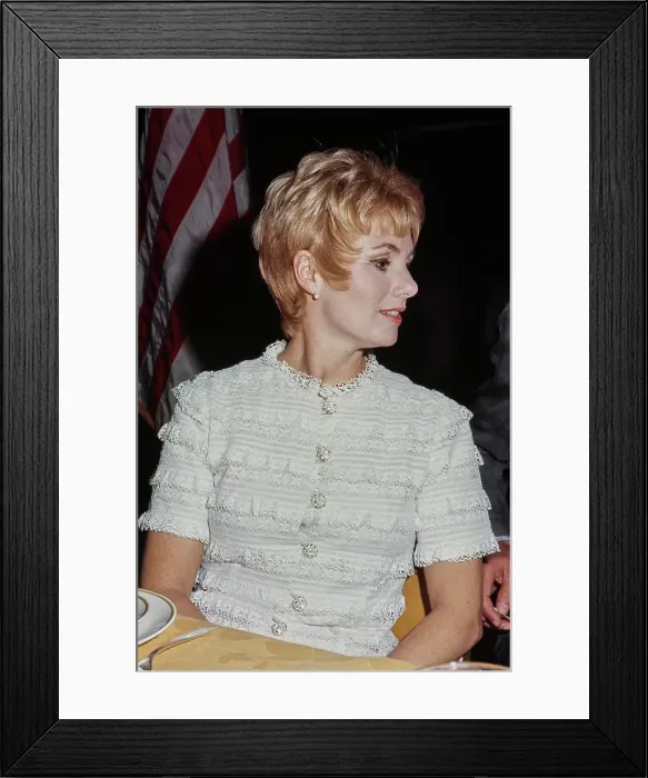 Framed Print : Shirley Jones, American Actress & Singer Framed Print : Shirley Jones, American Actress & Singer