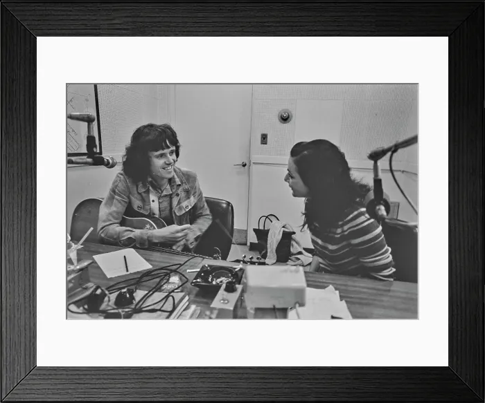 Framed Print : Donovan On WMCA