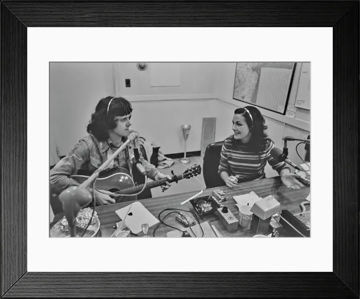 Framed Print : Donovan On WMCA