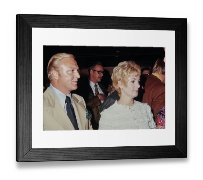 Framed Print : Jack Cassidy & Shirley Jones