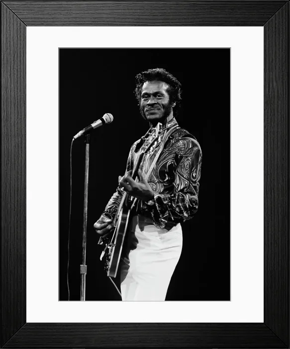 Framed Print : Chuck Berry Framed Print : Chuck Berry