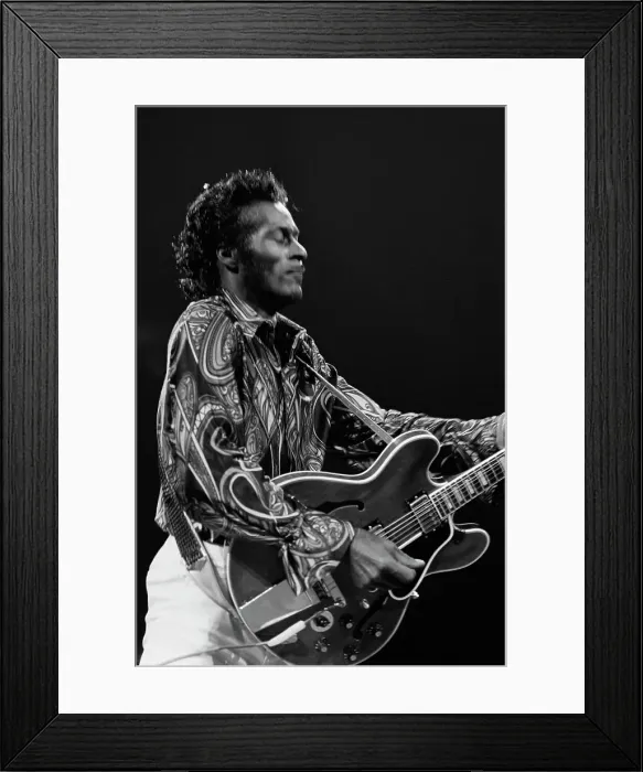 Framed Print : Chuck Berry Framed Print : Chuck Berry