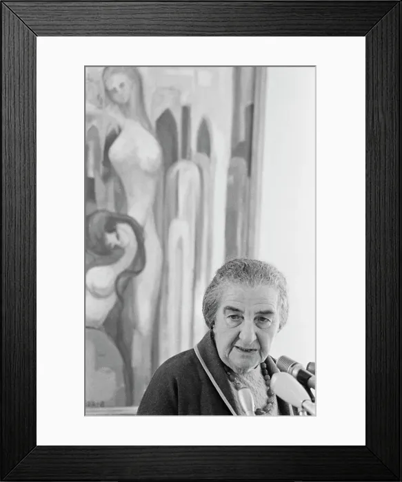 Framed Print : Golda Meir Framed Print : Golda Meir