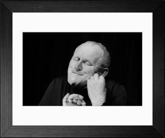 Framed Print : Gert Fröbe In Perfornce Framed Print : Gert Fröbe In Perfornce