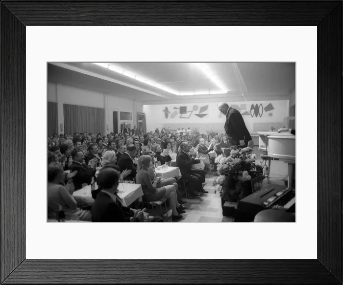 Framed Print : Gert Fröbe In Perfornce Framed Print : Gert Fröbe In Perfornce