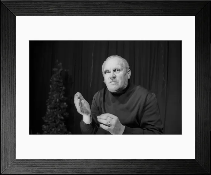 Framed Print : Gert Fröbe In Perfornce