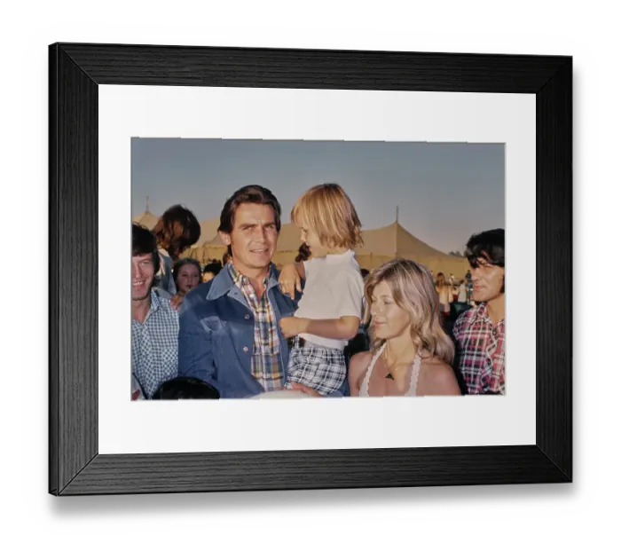 Framed Print : The Family Brolin Framed Print : The Family Brolin