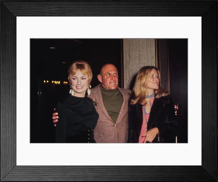 Framed Print : Shirley Jones, William Asher & Elizabeth Montgomery Framed Print : Shirley Jones, William Asher & Elizabeth Montgomery
