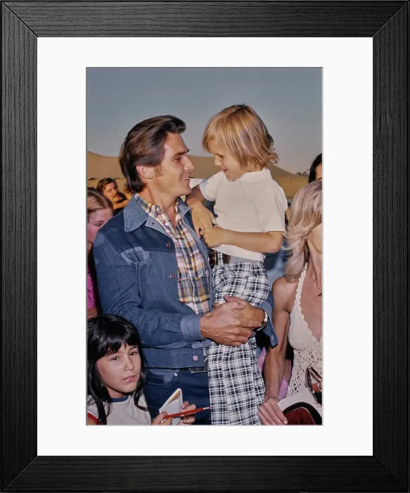 Framed Print : The Family Brolin Framed Print : The Family Brolin