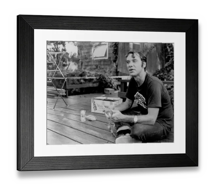 Framed Print : Photo of John Fahey Framed Print : Photo of John Fahey