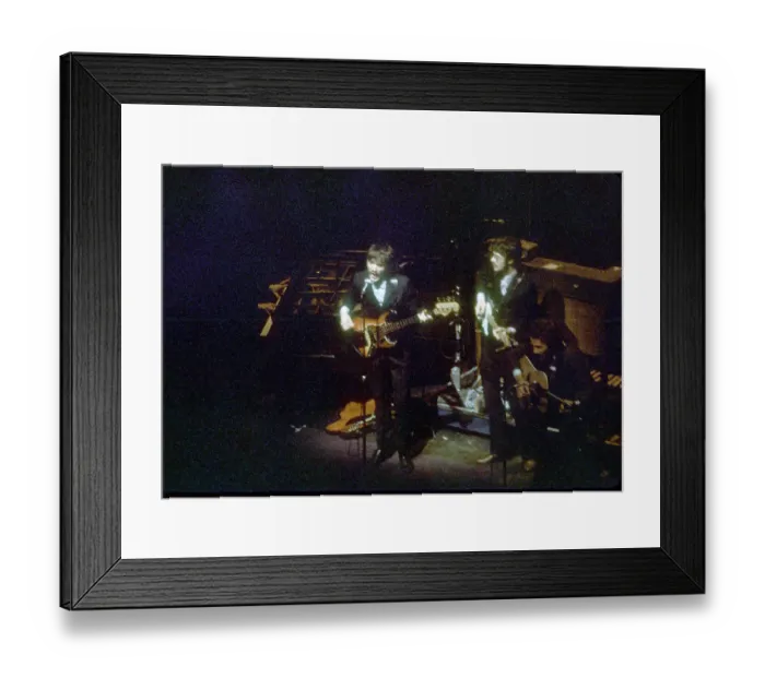 Framed Print : The Band At The Fillmore East Framed Print : The Band At The Fillmore East