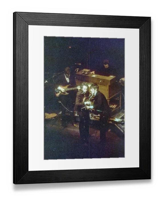 Framed Print : The Band At The Fillmore East Framed Print : The Band At The Fillmore East