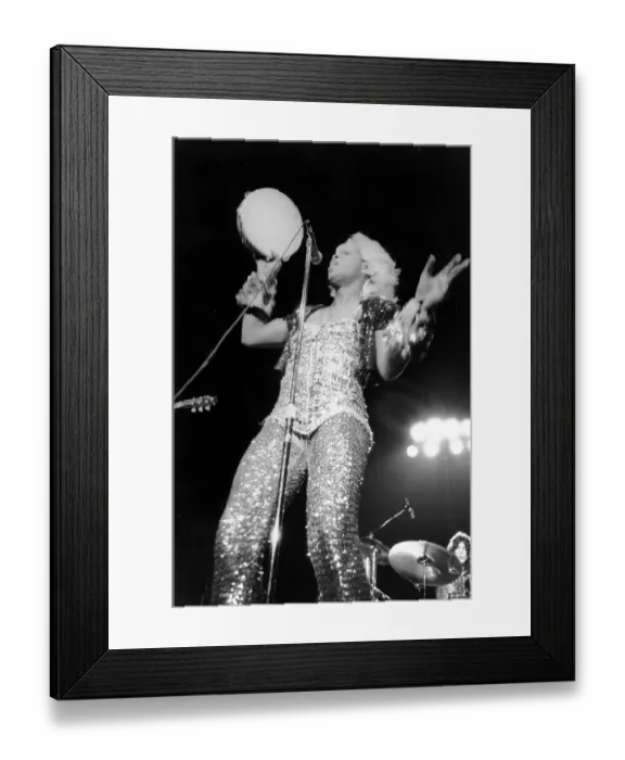 Framed Print : Sylvester Performs Live Framed Print : Sylvester Performs Live