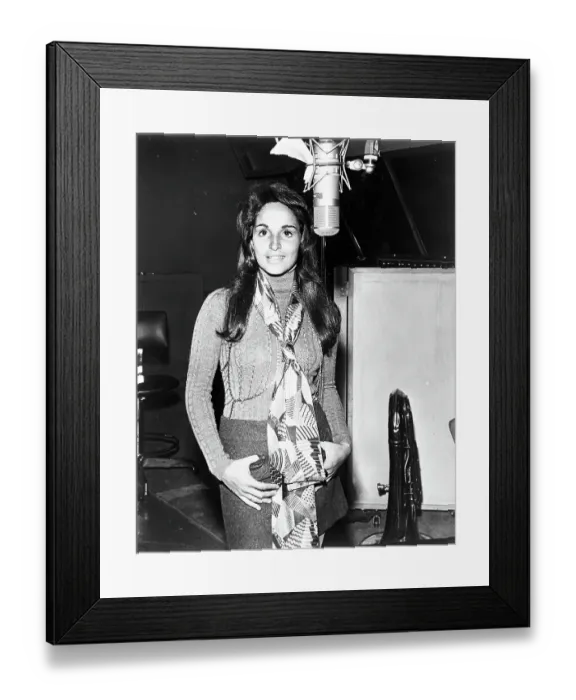 Framed Print : Toni Wine In The Studio Framed Print : Toni Wine In The Studio