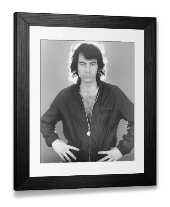 Framed Print : Neil Diamond Portrait Framed Print : Neil Diamond Portrait