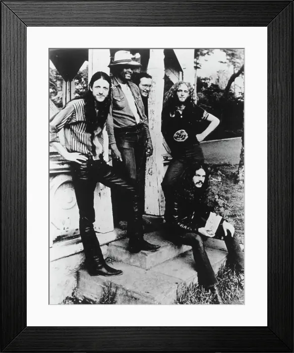 Framed Print : Doobie Brothers 1972 Lineup Portrait Framed Print : Doobie Brothers 1972 Lineup Portrait