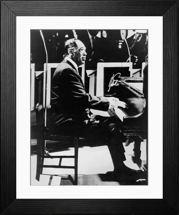 Framed Print : Duke Ellington Performing Framed Print : Duke Ellington Performing