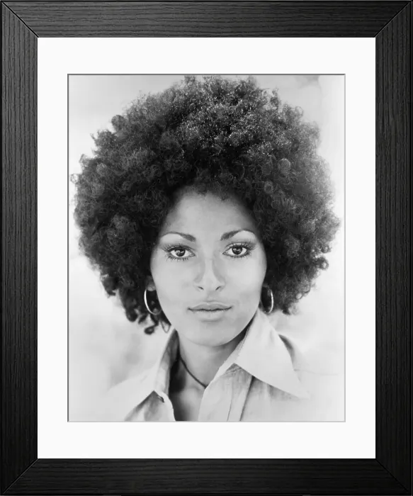 Framed Print : Pam Grier Portrait Session Framed Print : Pam Grier Portrait Session