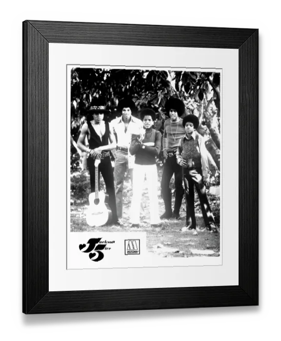 Framed Print : Jackson 5 Portrait Framed Print : Jackson 5 Portrait