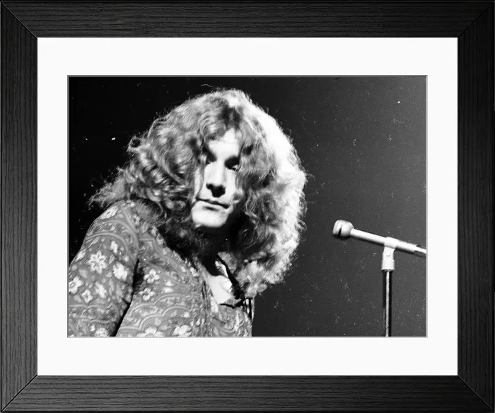Framed Print : Led Zeppelin Performs In 1972 Framed Print : Led Zeppelin Performs In 1972