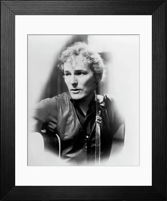 Framed Print : Gordon Lightfoot Portrait Framed Print : Gordon Lightfoot Portrait
