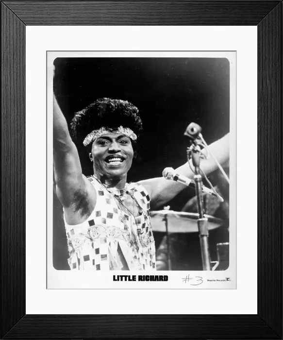 Framed Print : Little Richard Performing Framed Print : Little Richard Performing