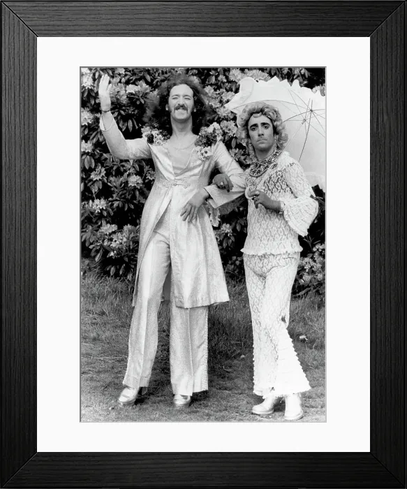 Framed Print : The Who Drummer With A Man Framed Print : The Who Drummer With A Man