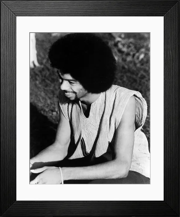 Framed Print : Gil Scott-Heron Portrait Framed Print : Gil Scott-Heron Portrait