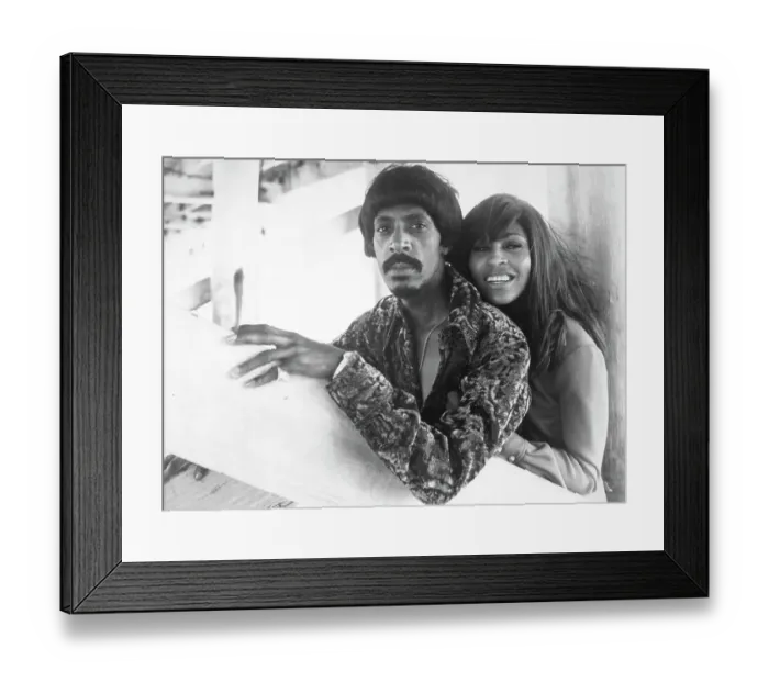 Framed Print : Ike & Tina Turner Portrait Framed Print : Ike & Tina Turner Portrait