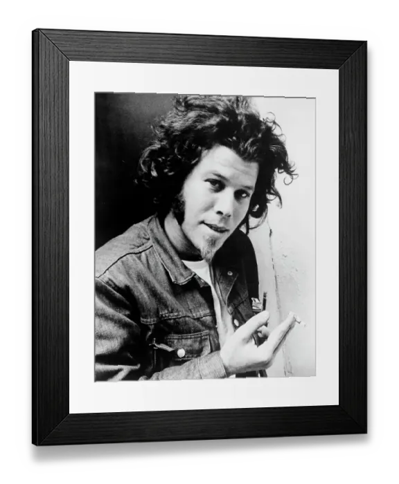 Framed Print : Tom Waits Portrait Framed Print : Tom Waits Portrait