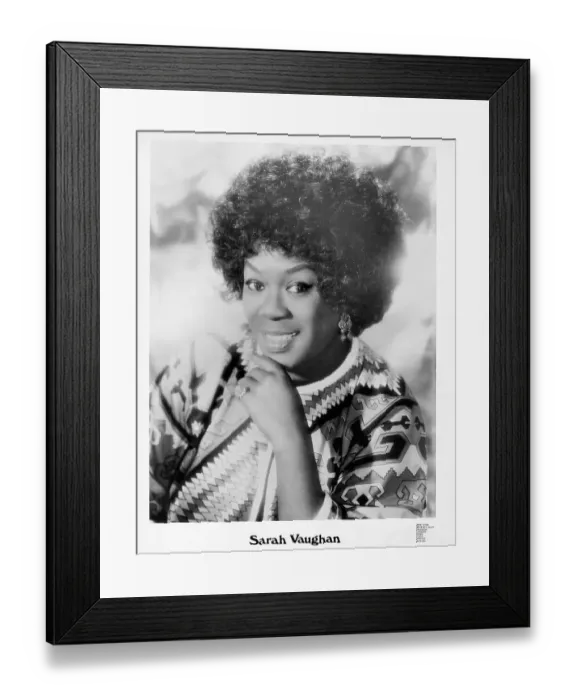 Framed Print : Sarah Vaughan Portrait Session Framed Print : Sarah Vaughan Portrait Session
