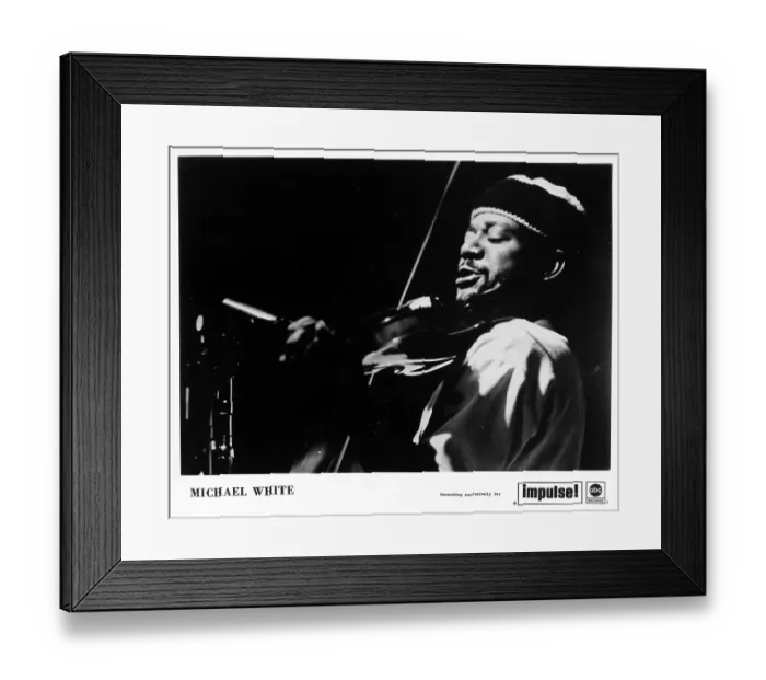 Framed Print : Michael White Performs Live Framed Print : Michael White Performs Live