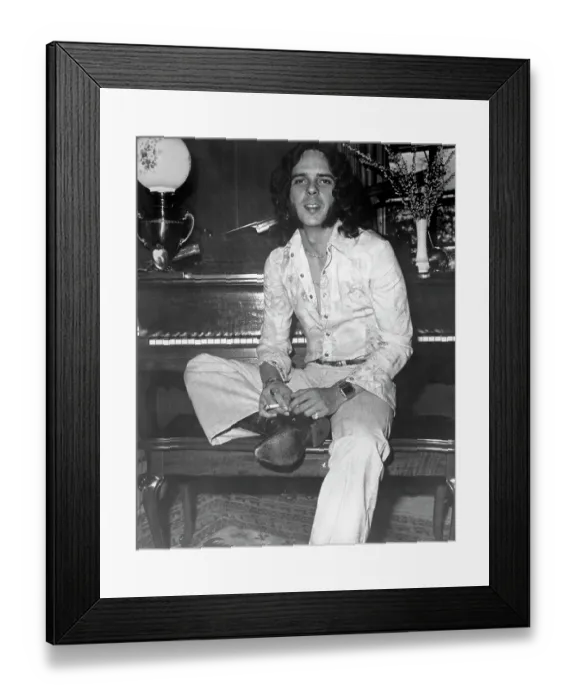 Framed Print : Bobby Whitlock Portrait Framed Print : Bobby Whitlock Portrait