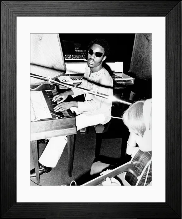 Framed Print : Stevie Wonder Framed Print : Stevie Wonder