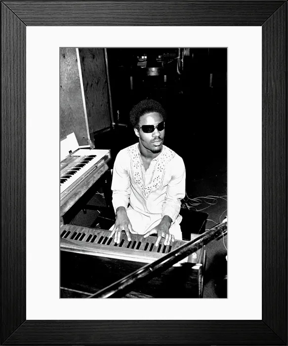 Framed Print : Stevie Wonder Framed Print : Stevie Wonder