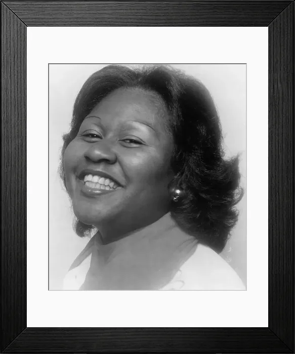 Framed Print : R and B singer Jackie Moore Framed Print : R and B singer Jackie Moore