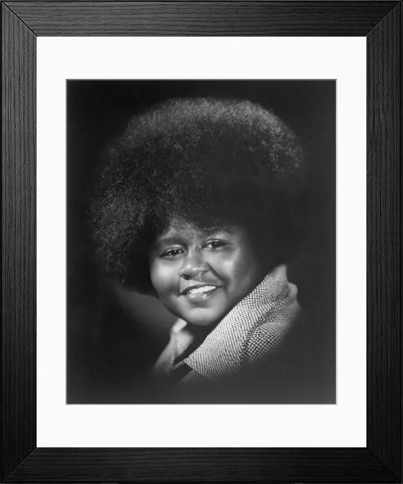 Framed Print : R and B singer Jackie Moore Framed Print : R and B singer Jackie Moore