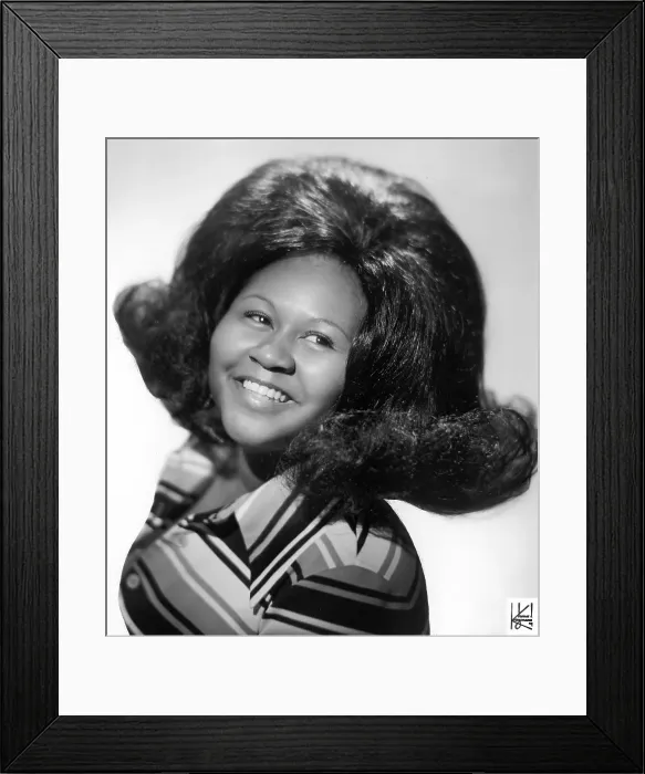 Framed Print : R and B singer Jackie Moore Framed Print : R and B singer Jackie Moore
