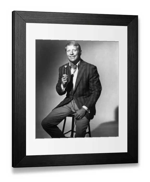 Framed Print : Mickey Mantle On CBS News