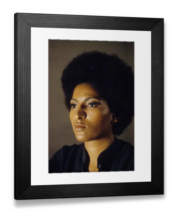 Framed Print : Pam Grier Portrait Session