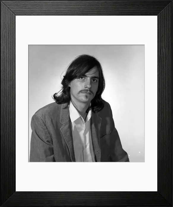 Framed Print : Singer / Songwriter Portrait Framed Print : Singer / Songwriter Portrait