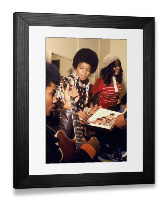 Framed Print : Michael And Tito