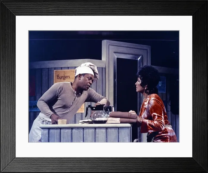 Framed Print : Flip And Lena On Flip Wilson Show Framed Print : Flip And Lena On Flip Wilson Show