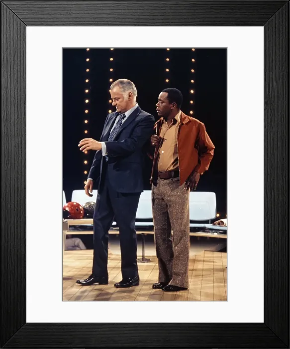 Framed Print : Flip And Art On Flip Wilson Show Framed Print : Flip And Art On Flip Wilson Show